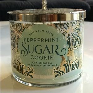 Peppermint Sugar Cookie 3-Wick Candle